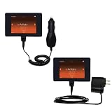 Essential Kit for the iRiver U10 512MB - includes Car and Wall Charger with Rapid Charge Technology - Gomadic Brand w/ TipExchange Technology