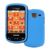 EMPIRE Samsung Brightside U380 Rubberized Hard Case Cover (Light Blue) [EMPIRE Packaging]