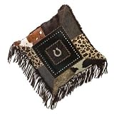 Review American West 4362883 / Lucky Cowgirl Patchwork Cowhide Pillow American West