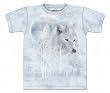 The Mountain White Wolf Moon Men's T-shirt