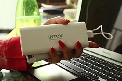 Intex IT-PB10KW 10000 mAh Lithium Ion Power Bank (White)