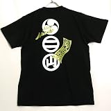 【予約販売】dipsオリジナル 七尾市 青柏祭（デカ山） バックプリント 半袖Tシャツ 【ブラック　大きめL】
