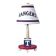 Texas Rangers MLB Wooden Table Lamp