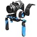 Digital Shoulder Rig Follow Focus Camcorder Steady DSLR Video Cam Camera RL02FSET