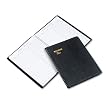 AT-A-GLANCE Products - AT-A-GLANCE - Visitor Register Book, Black Simulated Leather, 60 Pages, 8 1/2 x 11 - Sold As 1 Each - A well designed way to keep a record of visitors. - Space for Name, Company, Arrival and Departure Times. - 15 entries per page. - Ledger paper. -