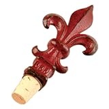 VINTAGE DOOR KNOB WINE STOPPERS - FLEUR DE LIS