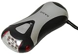 Kaito KA309 Wind-up 9-LED Flashlight with Compass