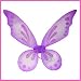 Lavender Sparkle Fairy Wings