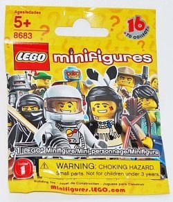 LEGO 8683 Minifigures Series 1 (One Random Minifigure)
