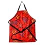 Mimi The Sardine Child's Apron with Dots Design, Pink/Yellow