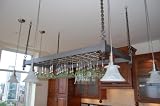 Contemporary Glass Rack - Stainless Steel (Large)