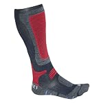 Pro Feet EFP Skiing Skiingsocke Platinum Silver Women, schwarz/rot/charcoal