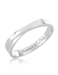 Mens Wedding Ring Platinum Ring, 4mm, Powered by Love, Free Engraving (size 7... by My Love Wedding Ring