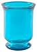Spanish Recycled Glass Small Aqua Blue Hurricane 6"H Set / 2