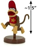 Diddy Kong ~1.5" Mini Figure [Super Mario Choco Egg Mini-Figure Selection Series - NO CANDY] (Japanese Import)IMAGE