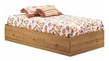 River Valley Twin Mates Bed- Golden Oak