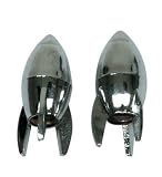 Presta Rocket Valve Caps, Chrome
