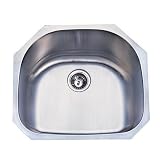 CENTURION D SHAPE UNDERMOUNT Nickel Finish