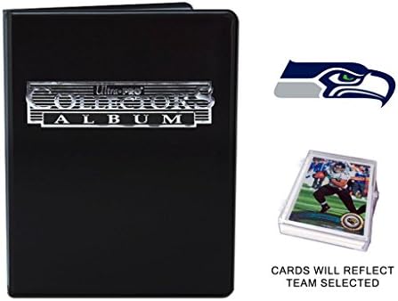 Seattle Seahawks Football Cards w/ Collector's Mini Binder Album