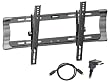 Pyle Hot Tilt Wall Mount & Cable Package for Home/Office/Schools/Public -- PSW323ST Tilt Wall Mount for 26" to 42" Displays + PHDMRT12 12Ft. Horizontal Swivel High Definition HDMI Cable With Heavy-Duty Fiber Shielding.
