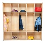IMAGE OF Five Section Locker Assembly: Assembled