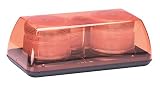 ECCO 5350ACC 15 Strobe Light Bar with Amber Dome and Two Clear Lenses