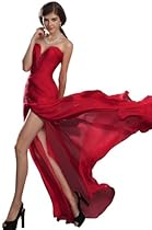 Hot Sale eDressit 2013 New Strapless Ruched bodice Red Evening Dress (00120502)