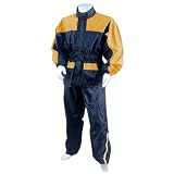 Motorcycle Rain Gear - Waterproof Rain Coats Two Piece RS5031 Yellow