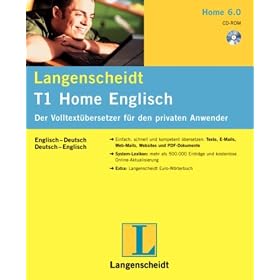 Langenscheidt T1-Home 6.0 engl.-dt.
