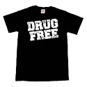 UNTIL INDUSTRIES - Drug Free - Black T-Shirt