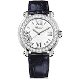 Chopard Happy Sport Round Diamond Ladies Watch 278476-2002 by Chopard