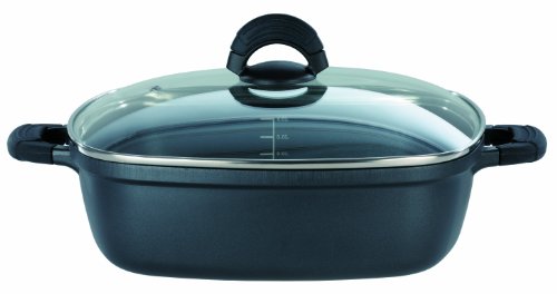 GSW 458276 SilcoGUSS noir Viereckbräter - 28cm 