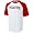 Nike Texas Tech Red Raiders White Classic Raglan T-shirt