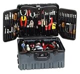 Tec-Tuff Tool Kit, Deluxe Engineer, Wheely, 143 Pc.