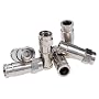Paladin 9646 RG6 Cable TV "F" SealTite Compression Connectors, 50-Pack