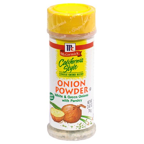 & McCormick California Style Coarse Grind Blend Onion Powder White