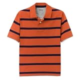 Boys' Cherokee  Jersey Peeker-Polo - Lava Orange