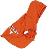 NCAA Texas Longhorns Cotton Lycra Hooded Dog Shirt, XX-Small