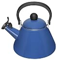 Le Creuset Kone Kettle with Whistle, 1.6 Litre, Graded Blue