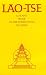 Lao-Tse: Life and Work of the Forerunner in China Cover image
