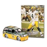 Green Bay Packers 2005 NFL Limited Edition Die-Cast 1:64 Cadillac Escalade with Brett Favre Trading Card