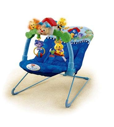 Buy Low Price Cozy Fisher-Price Lil Laugh ‘n Learn Bouncer B0014HPL4I
