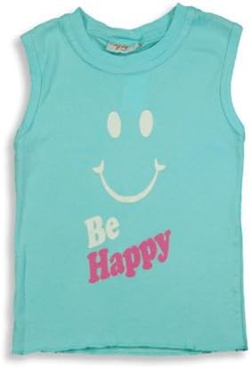 Firehouse - Little Girls' Sleeveless Top, Aqua 13358-4/5