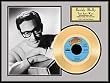 Buddy Holly "True Love Ways" Gold Record