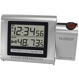 La Crosse Technology WT-5110U Atomic Projection Alarm Clock