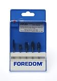 Foredom Typhoon Bur Fine Blue 3/32 Shank Assorted 5Pcs
