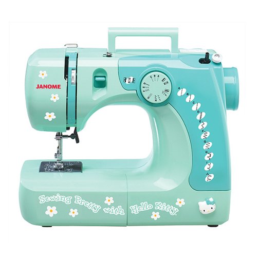 Hello Kitty Sewing Machine - Green (11706)