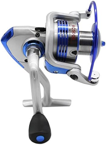 Kuyes Fishing Reels Spinning Freshwater Saltwater Metal Body Spinning Fishing Reel (AC6000 Series)