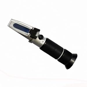 Salinity Refractometer, Aquarium & Seawater - Dual Scale (1.0 to 1.070 S.G.) by Agriculture Solutions