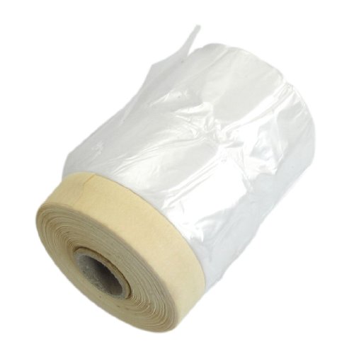 uxcell Car Vehicle Protective Paint Spray Masking Film Cover Sheet Clear 3.8" Height